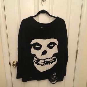 Distressed Misfit sweater